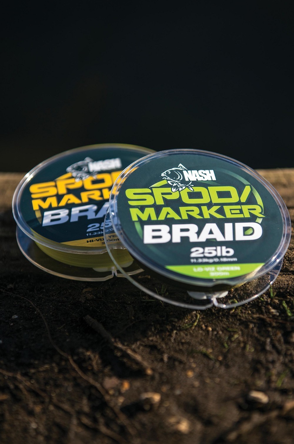 Green or Yellow 300m Nash Spod and Marker Braid 