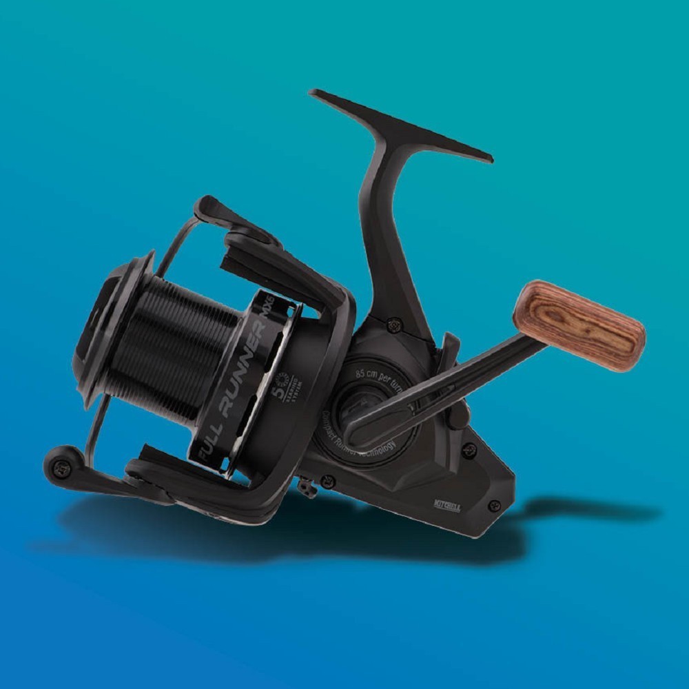 Mitchell Full Runner MX6 Big Pit Reel - Freespool Carp and Catfish Reel  with Baitrunner Style System, 5 Bearings and Rosewood Handle Knob: Buy  Online at Best Price in Egypt - Souq