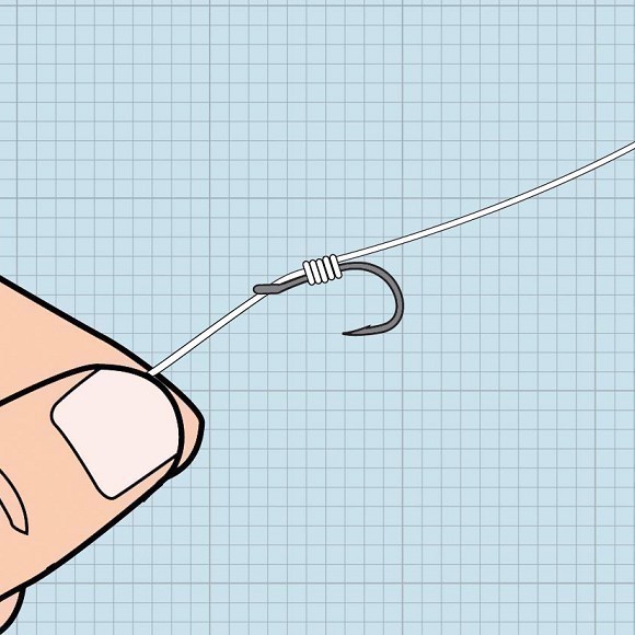 Stiff rig know-how: The Snell Knot