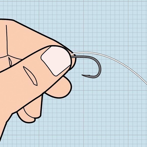 Stiff rig know-how: The Snell Knot