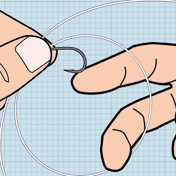 Stiff rig know-how: The Snell Knot