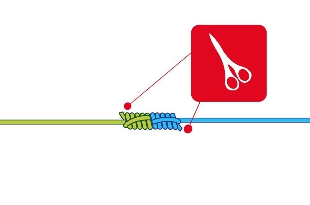 How to tie the Back-to-back Grinner Knot