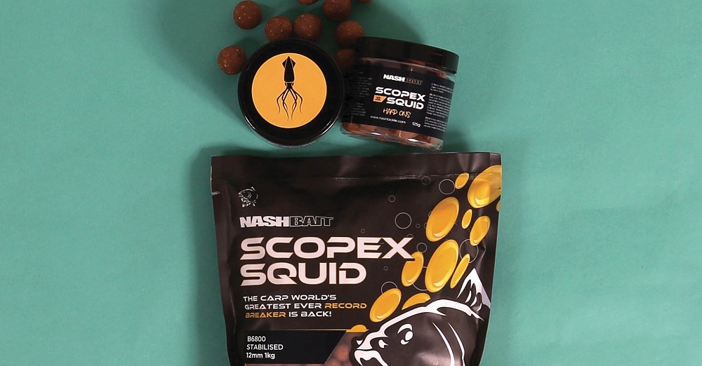 NASH BAIT Scopex Squid Wafters All Sizes & Colours 