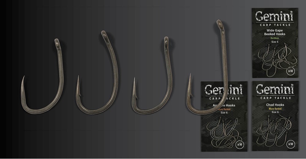 Gemini Carp Tackle Hooks