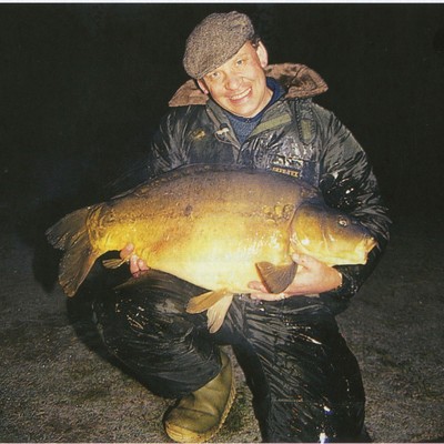 Andy Little with a 41lb 8oz mirror from Yew Tree