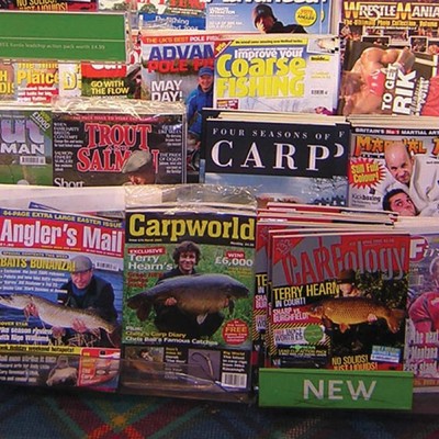 Back in 2005 there was an abundance of magazines lining the shelves