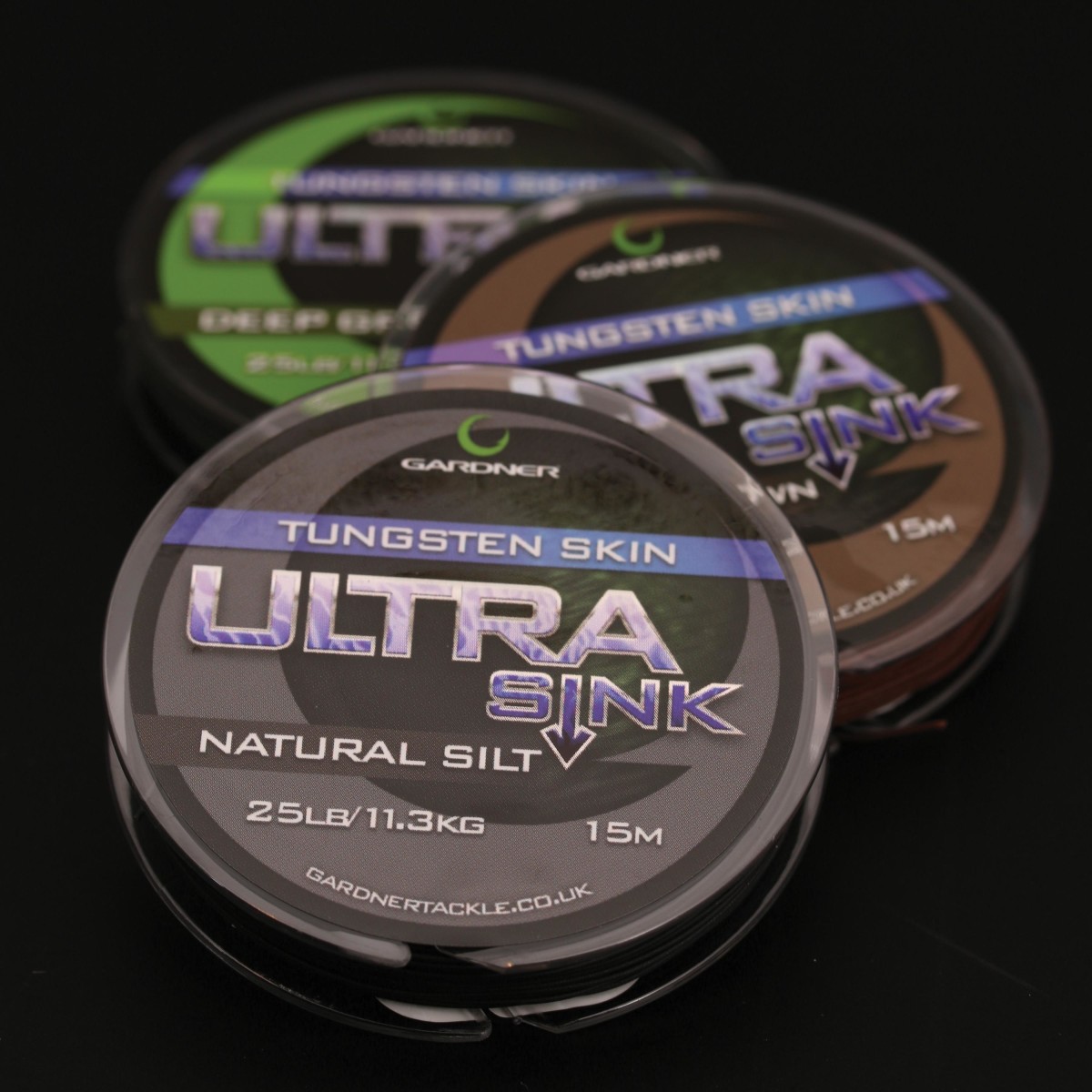 All Colours Available New Gardner Tackle Ultra Sink Tungsten Skin Hooklink 