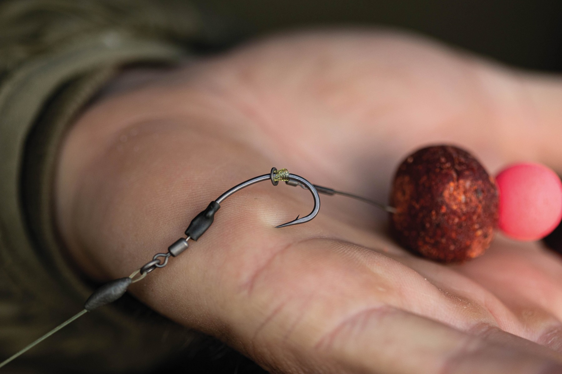 3. It helps keep the two separate and creates great hook hold. 