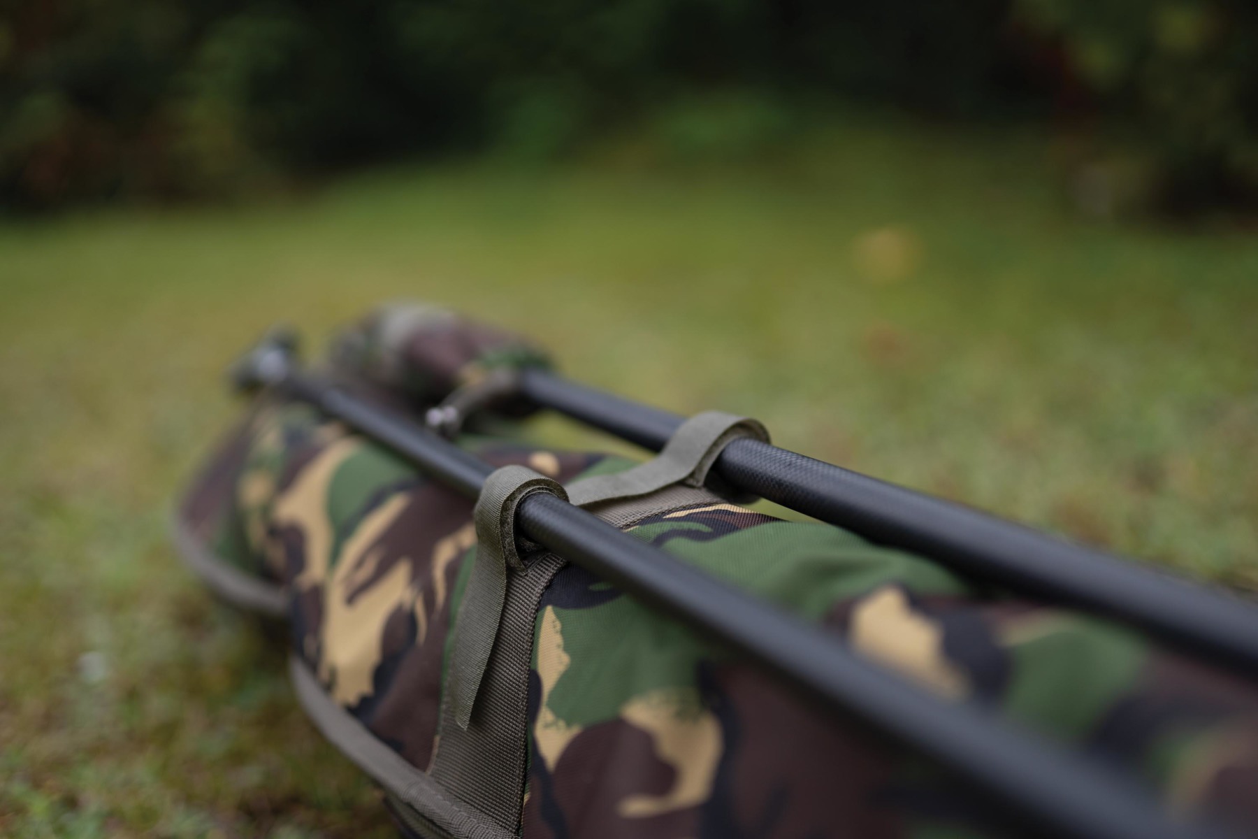 There’s space on the outside for an extra rod and landing net poles