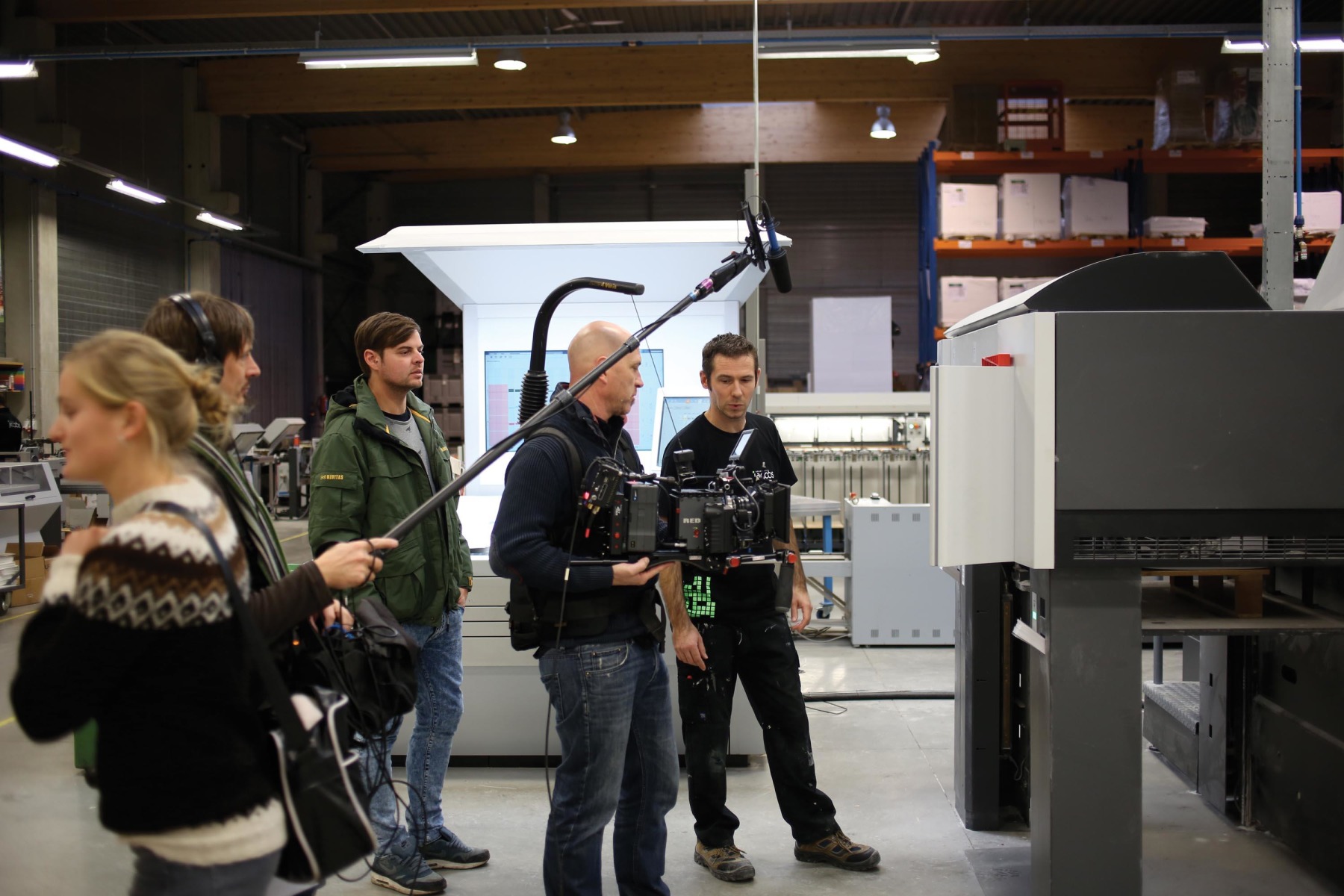 The buzz of the printing press