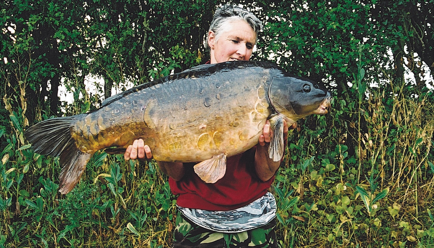 Mary Crouch caught some incredible fish from the Linch Hill complex