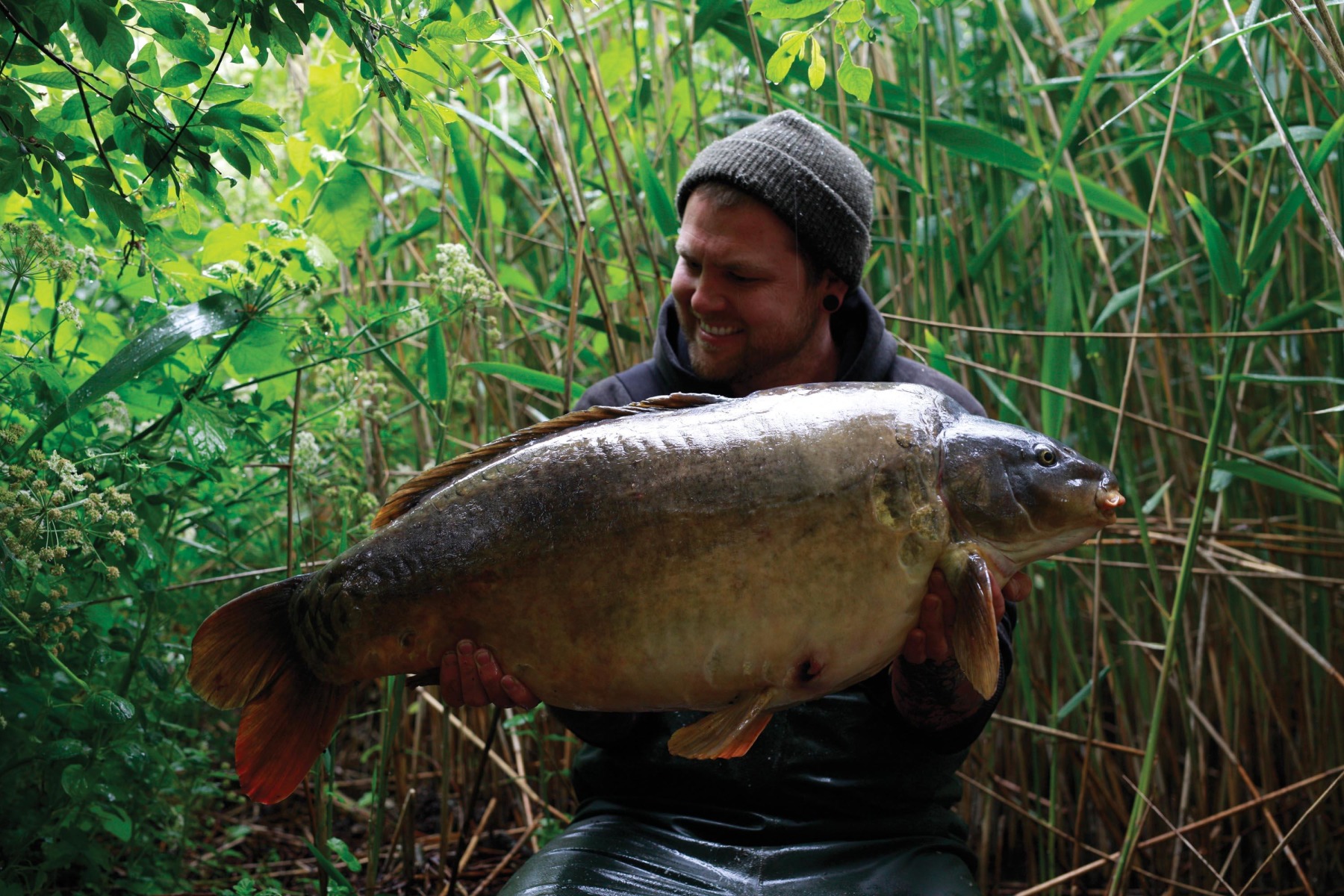 





 



Probably previously uncaught… a 41lb unit and another victim to the size 5s for Ross