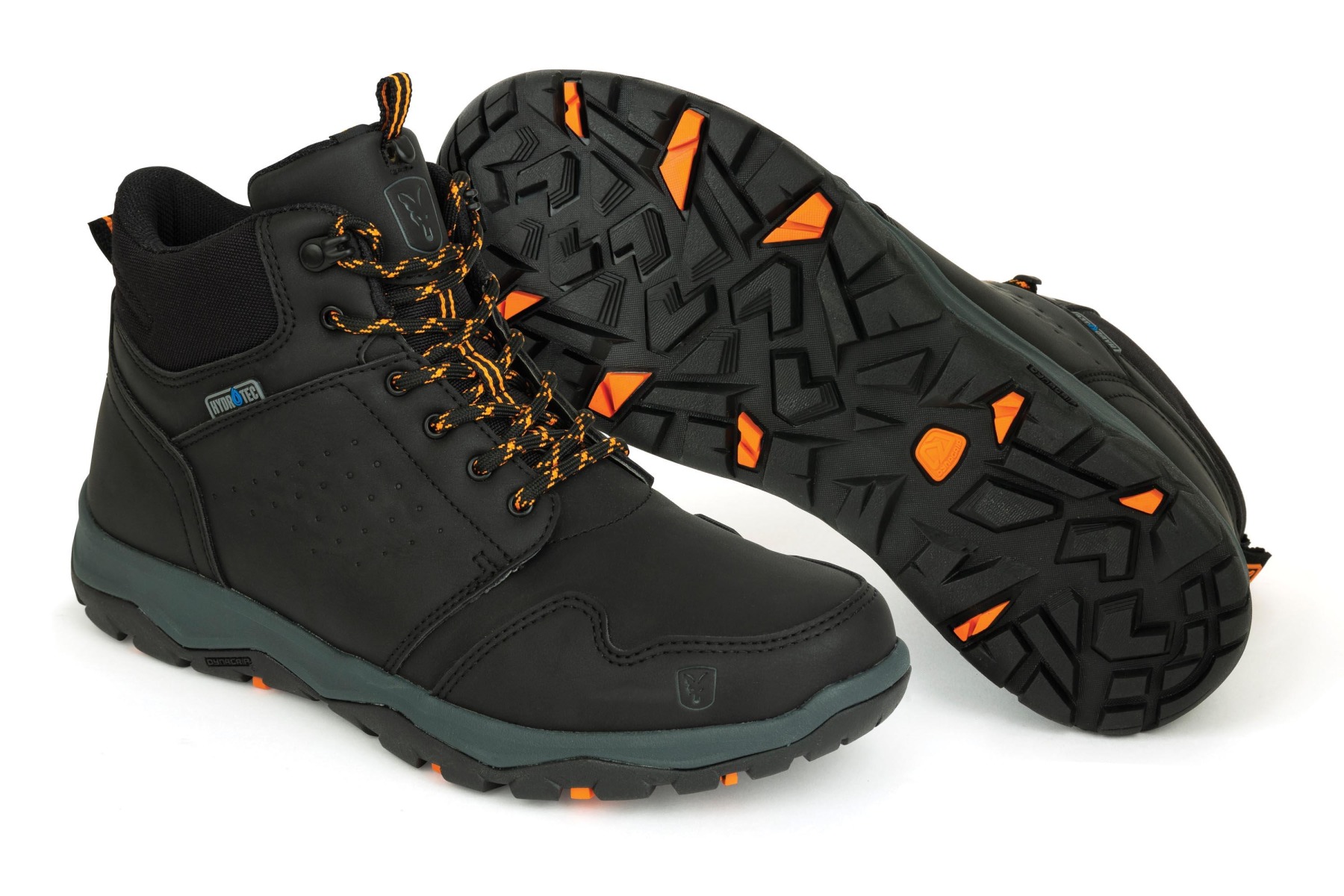 Fox Collection Black & Orange Mid Boots