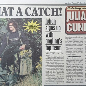 The Angling Times weekly column seemed to resonate with many