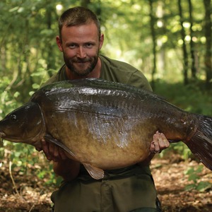 This 46lb French mirror was hungry!