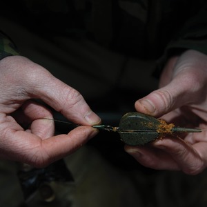 6. With the rig in place, it’s then attached to the lead via a quick clip as shown. 