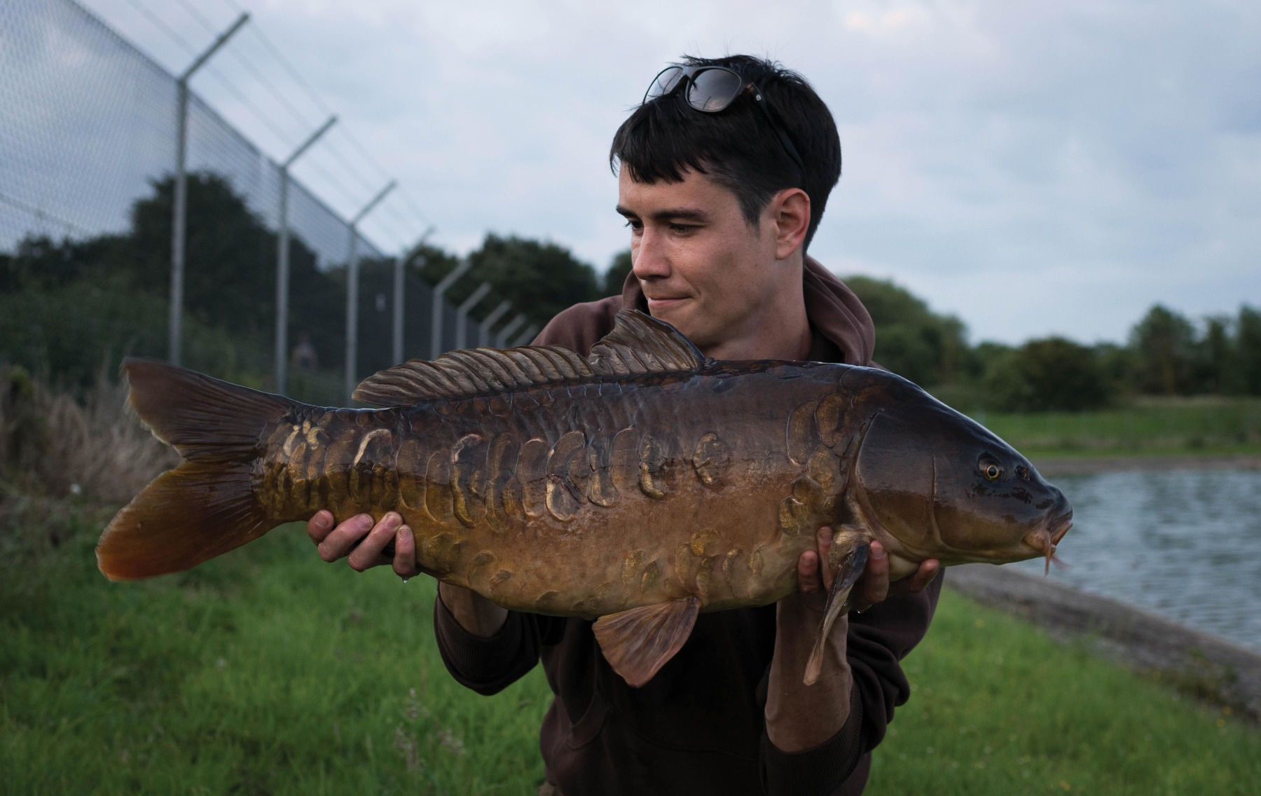 I was soon catching on most trips, and the fish were all pretty special concrete critters!