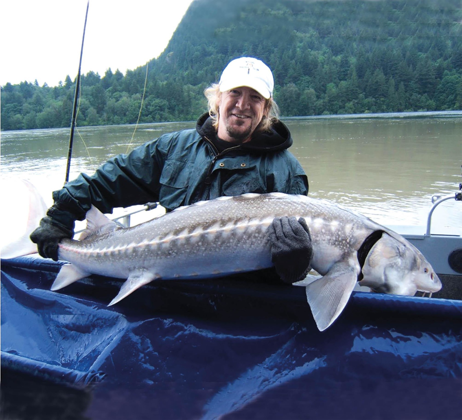 Carp, tench, sturgeon… Adrian fishes for them all!