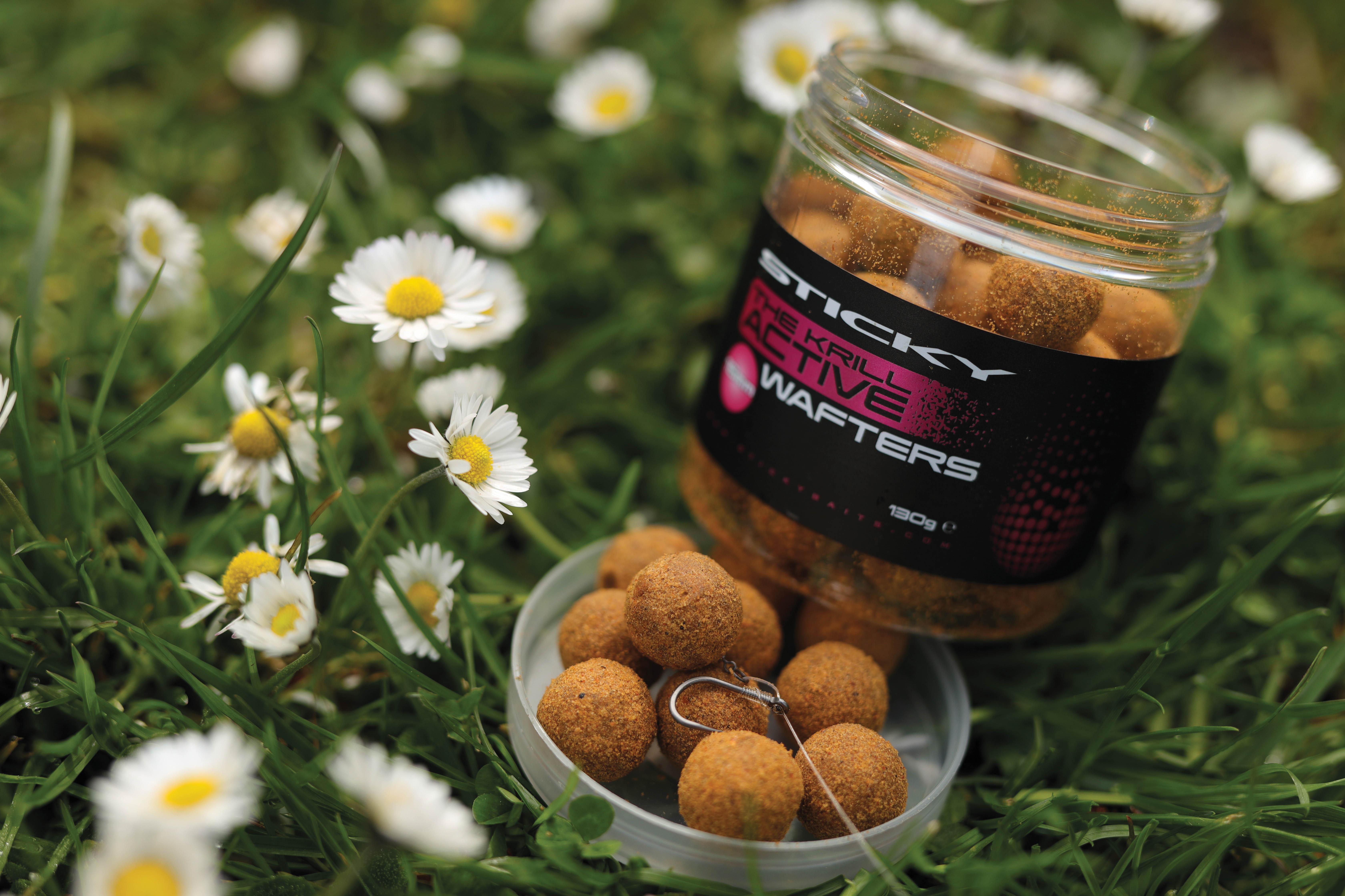 STICKY BAITS MANILLA WAFTERS TASTER PACKS of 12-16mm BOILIES 