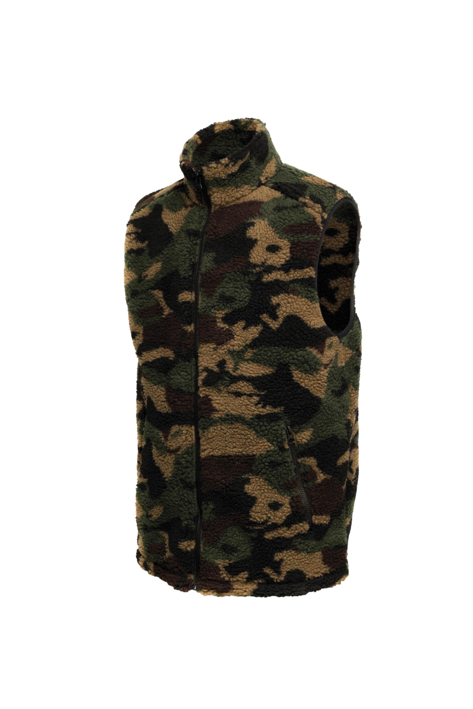 Fortis Camo Sherpa Fleece Hoody New All Sizes Carp Fortis Winter Clothing 