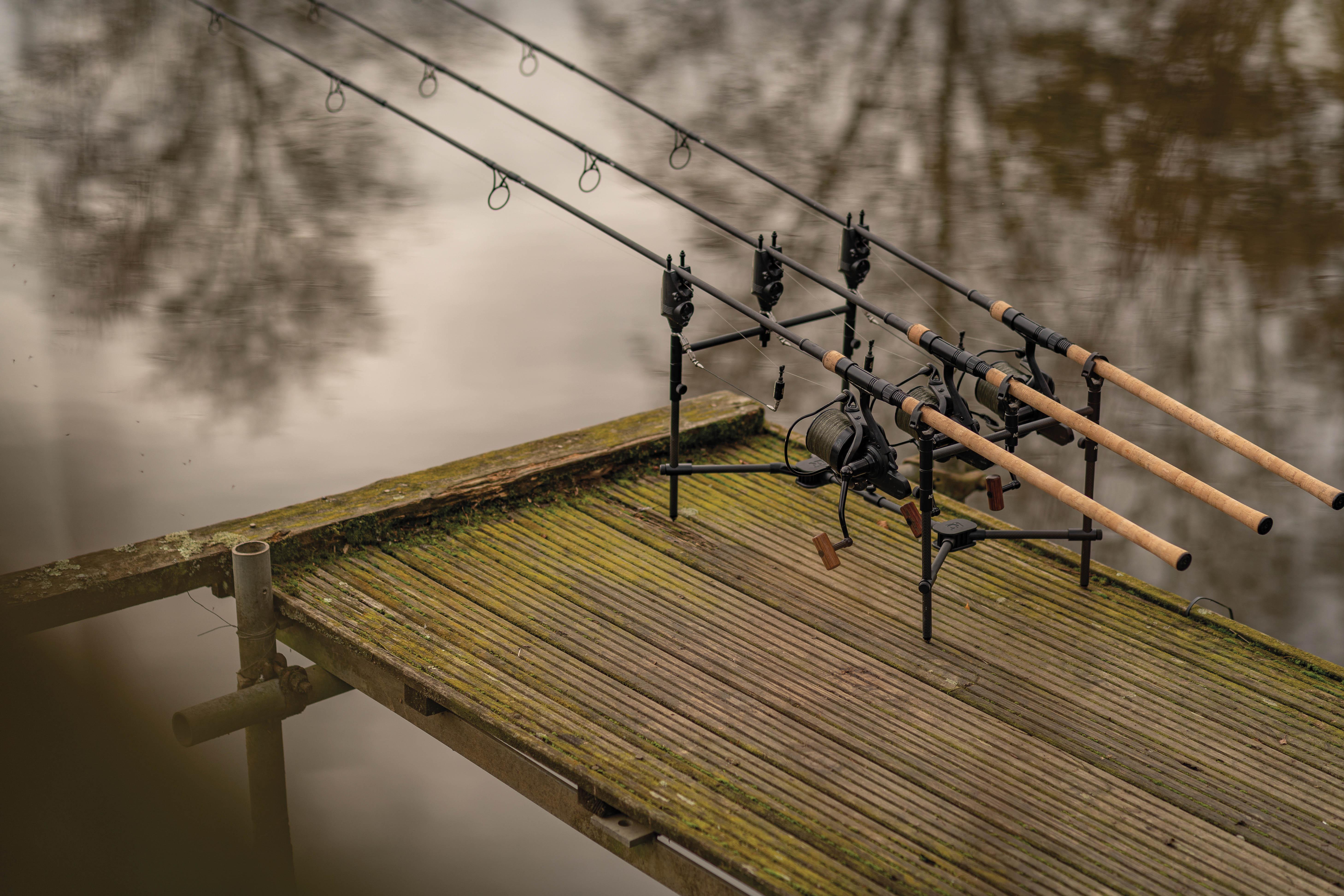 New Direction Tackle COMPACT 360° ROD POD for Carp fishing 4 rod 