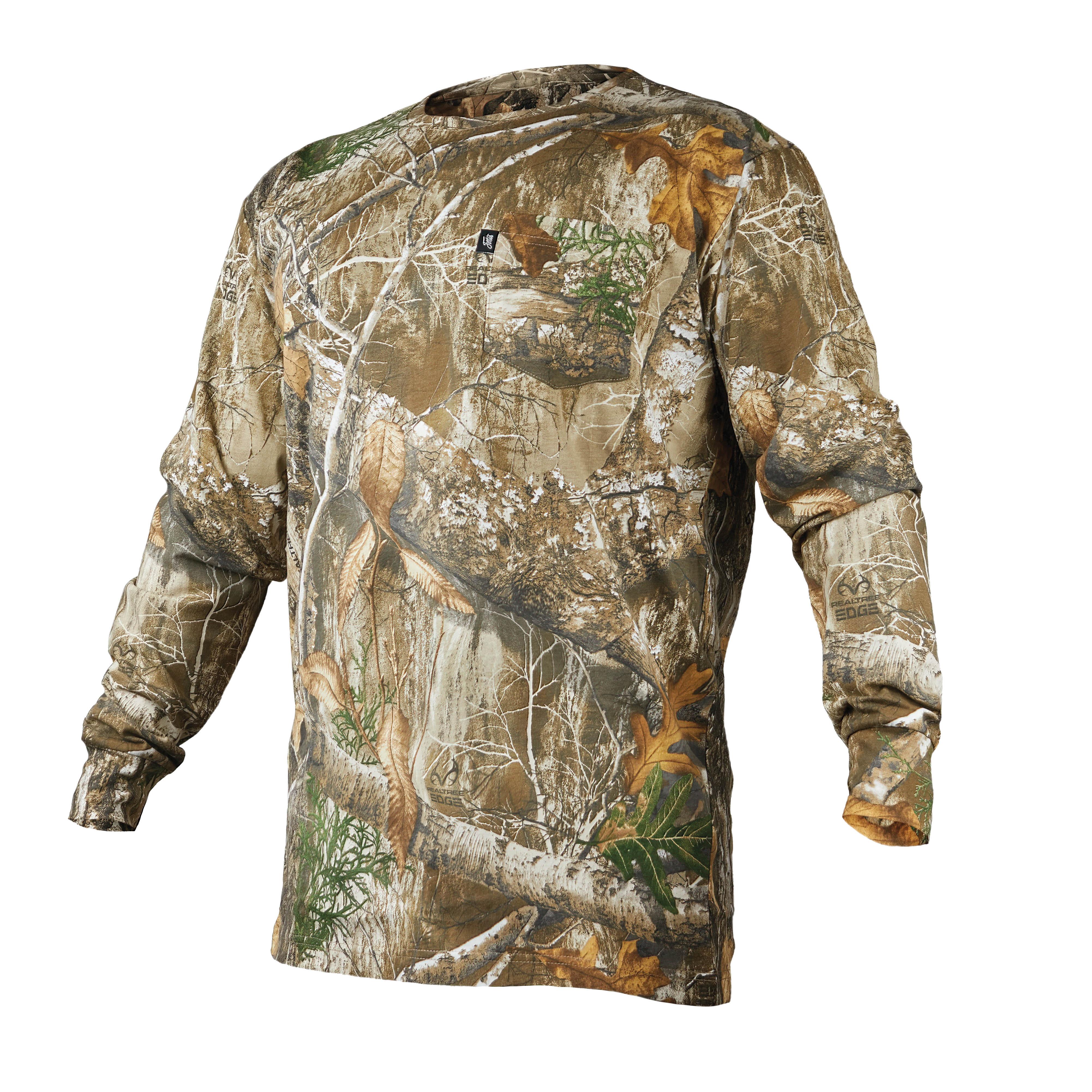 All Sizes FORTIS Fortis Carp Fishing Clothing Range Realtree Short Sleeved T-Shirt 