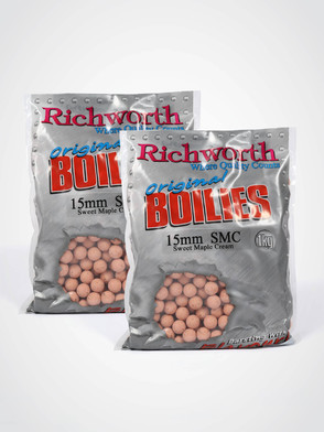 2kg Richworth Sweet Maple Cream 15mm Shelf-life Boilies 