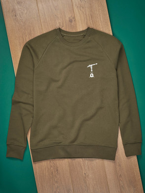 'Harpoon' Olive Sweatshirt