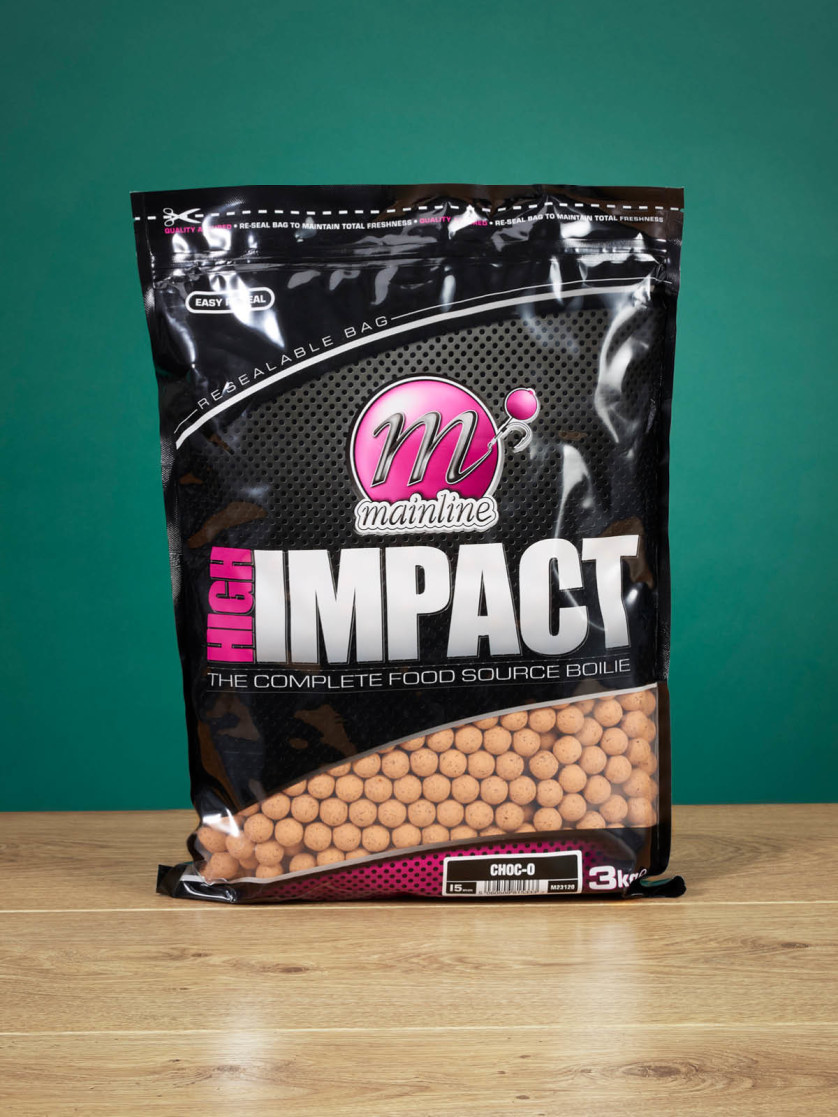 3kg Mainline Baits High Impact Choc-O Shelf-life Boilies