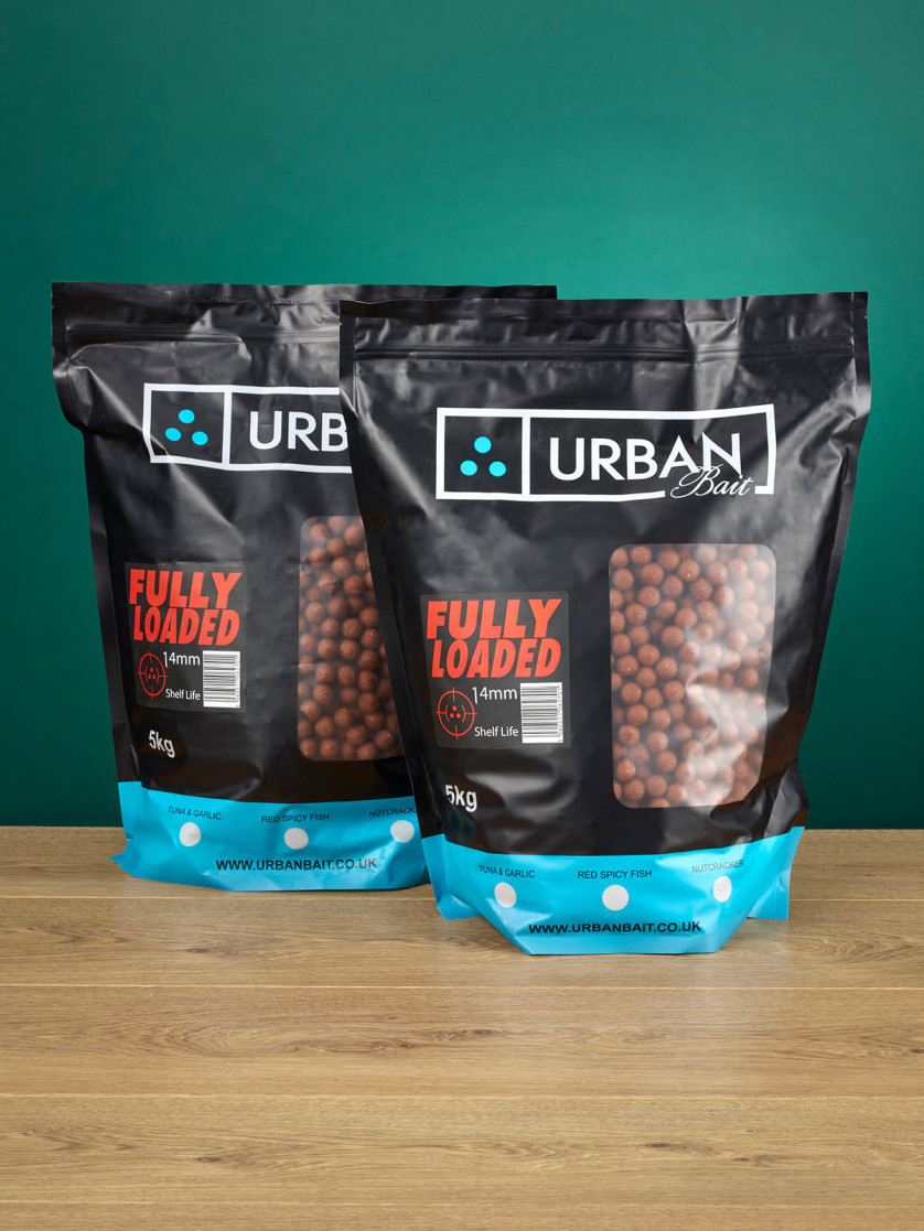 10kg Urban Bait 14mm Fully Loaded Shelf-life Boilies