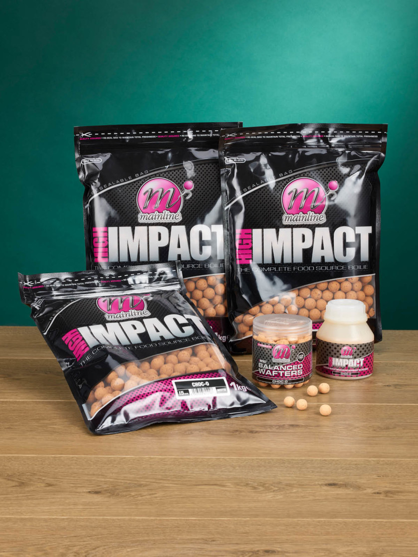 Mainline Choc-O Pack: 3kg Shelf-life Boilies, Wafter and Hookbait Enhancement Liquid