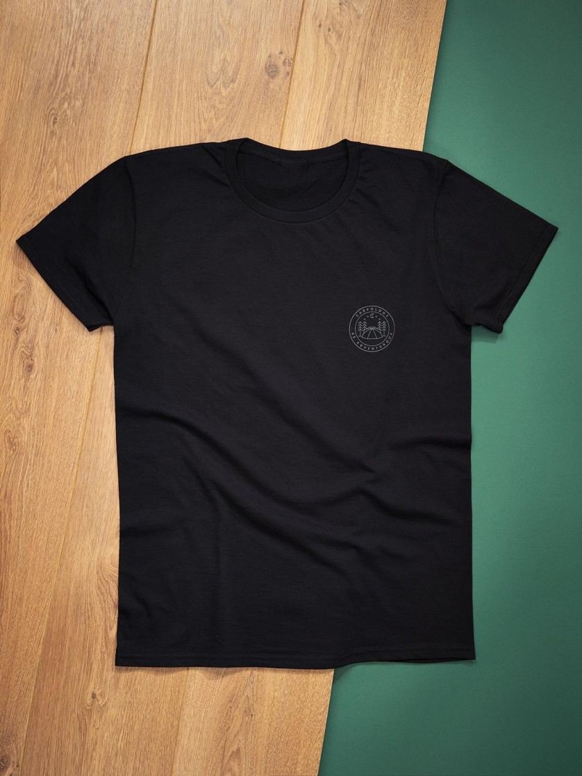 Be Adventurous Black T-Shirt