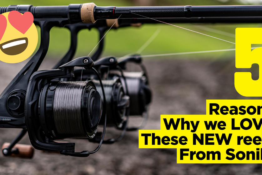 5 reasons why we LOVE these NEW carp reels from Sonik