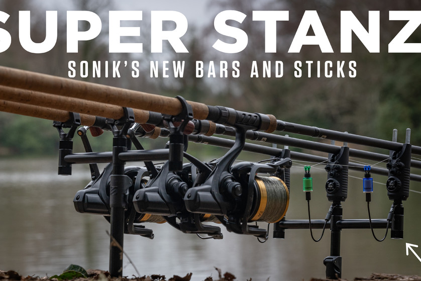 Super Stanz! Multifunctional carp fishing buzzer bars and banksticks from  Sonik
