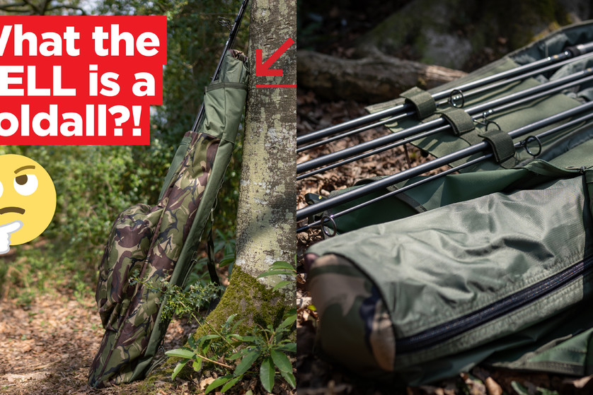 What the HELL is a 'Foldall'?! 🤔 It's a carp fishing rod holdall with a  BIG difference is what!