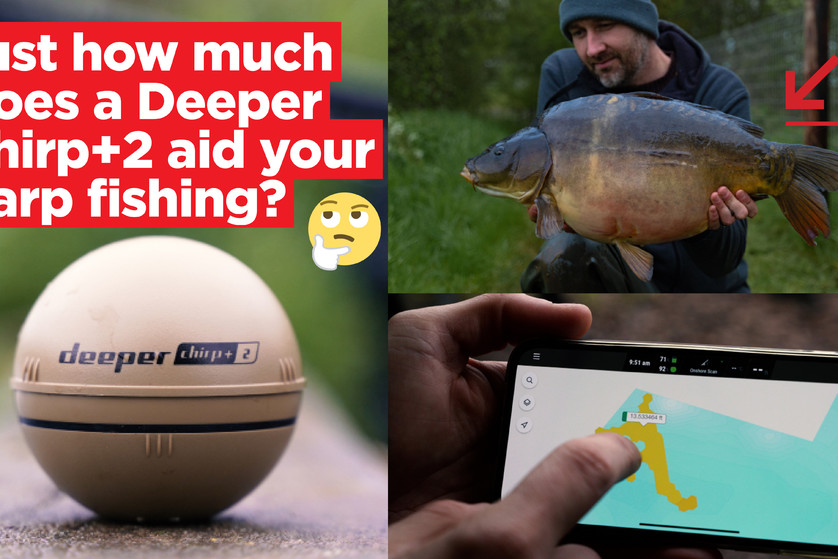 How much does the Deeper Fish Finder aid your carp fishing? Packed full of  top tips and edges!