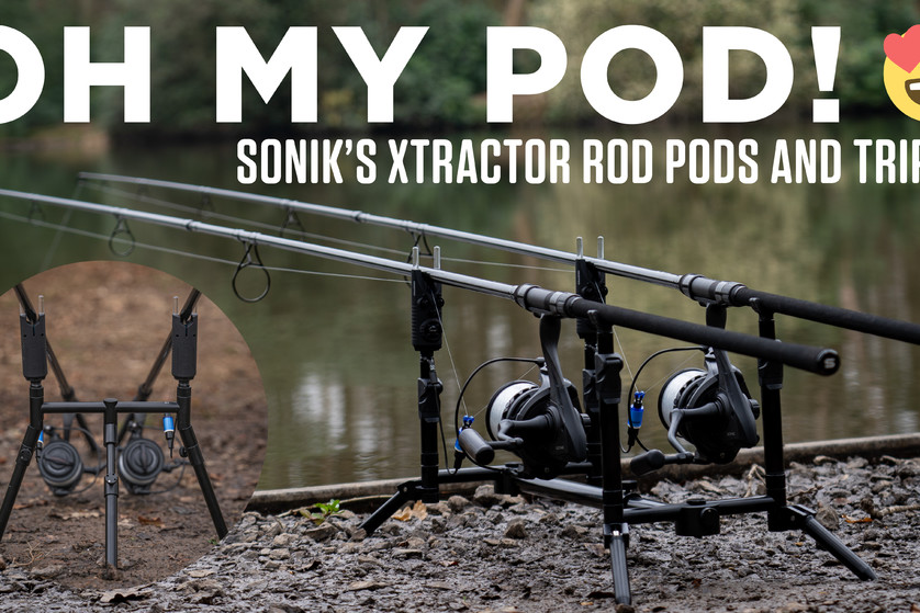 Oh My Pod! Sonik's Xtractor Rod Pods and Tripod Reviewed